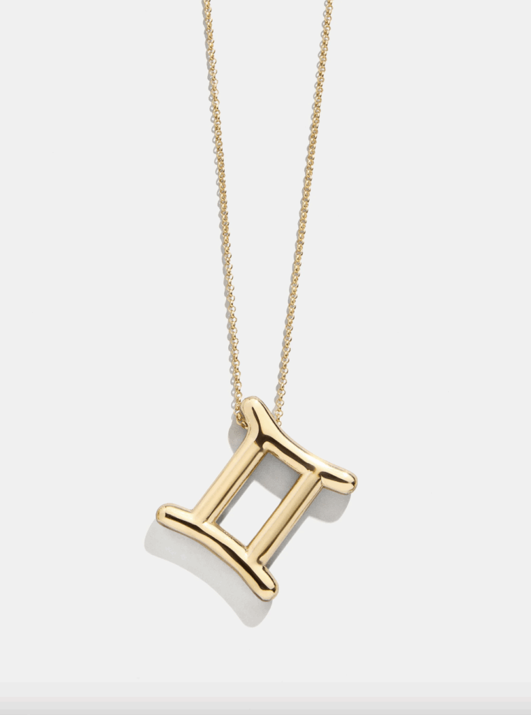 Gemini Bubble Zodiac Necklace